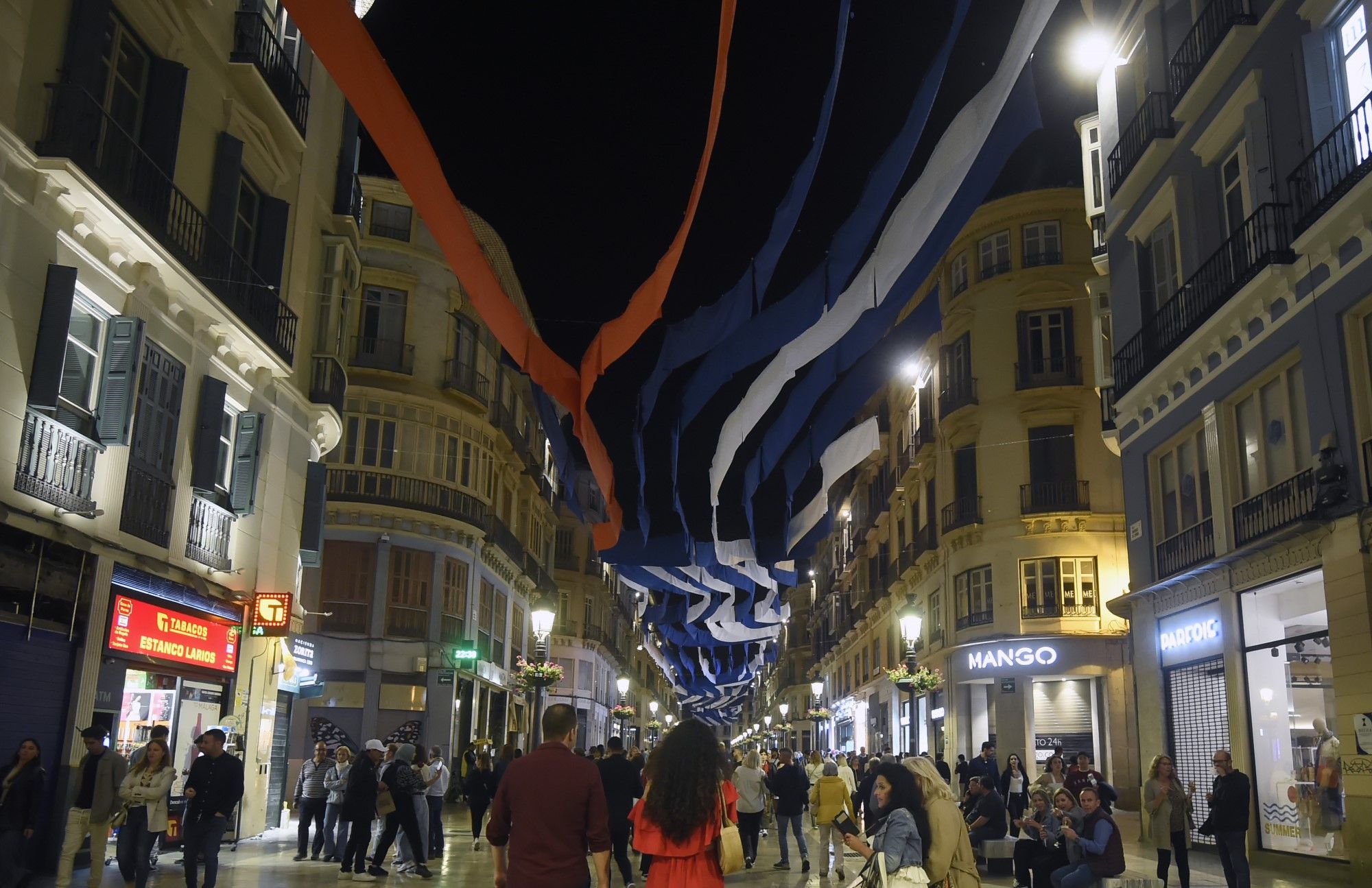 Málaga vive una nueva edición de La Noche en Blanco