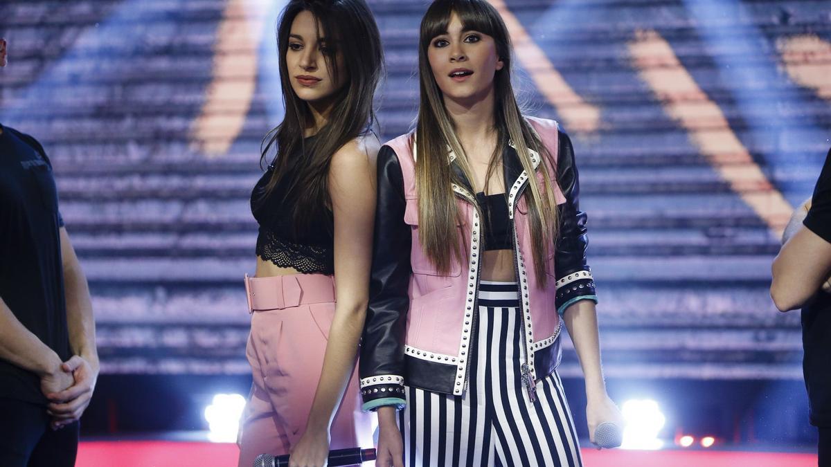 Aitana y Ana Guerra en el Hormiguero