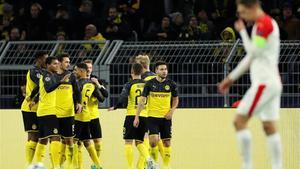 El Borussia Dortmund se adelantó ante el Slavia Praga