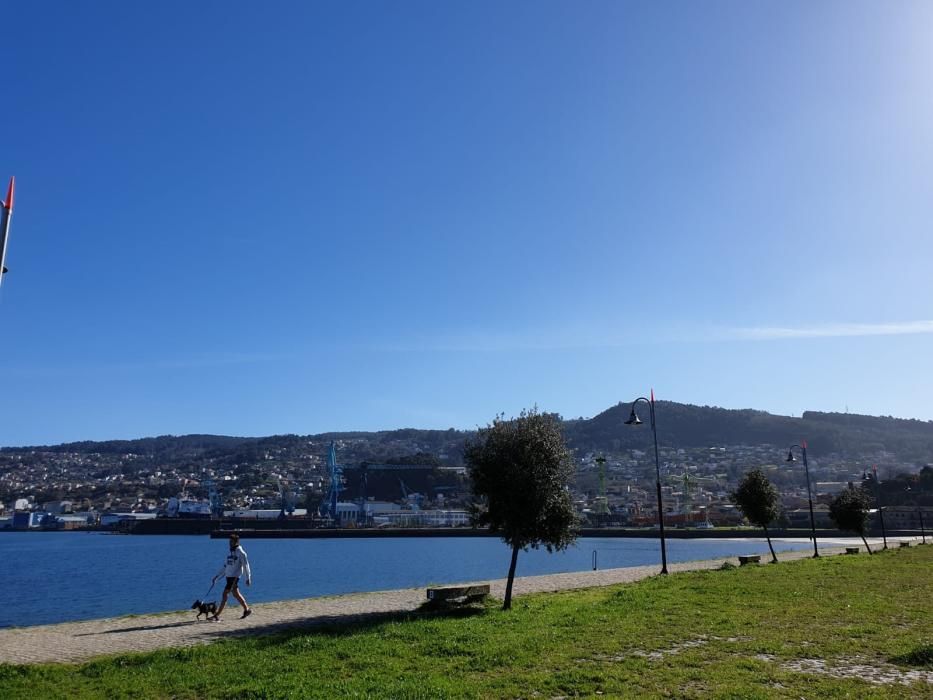 Semana soleada a la vista en Vigo