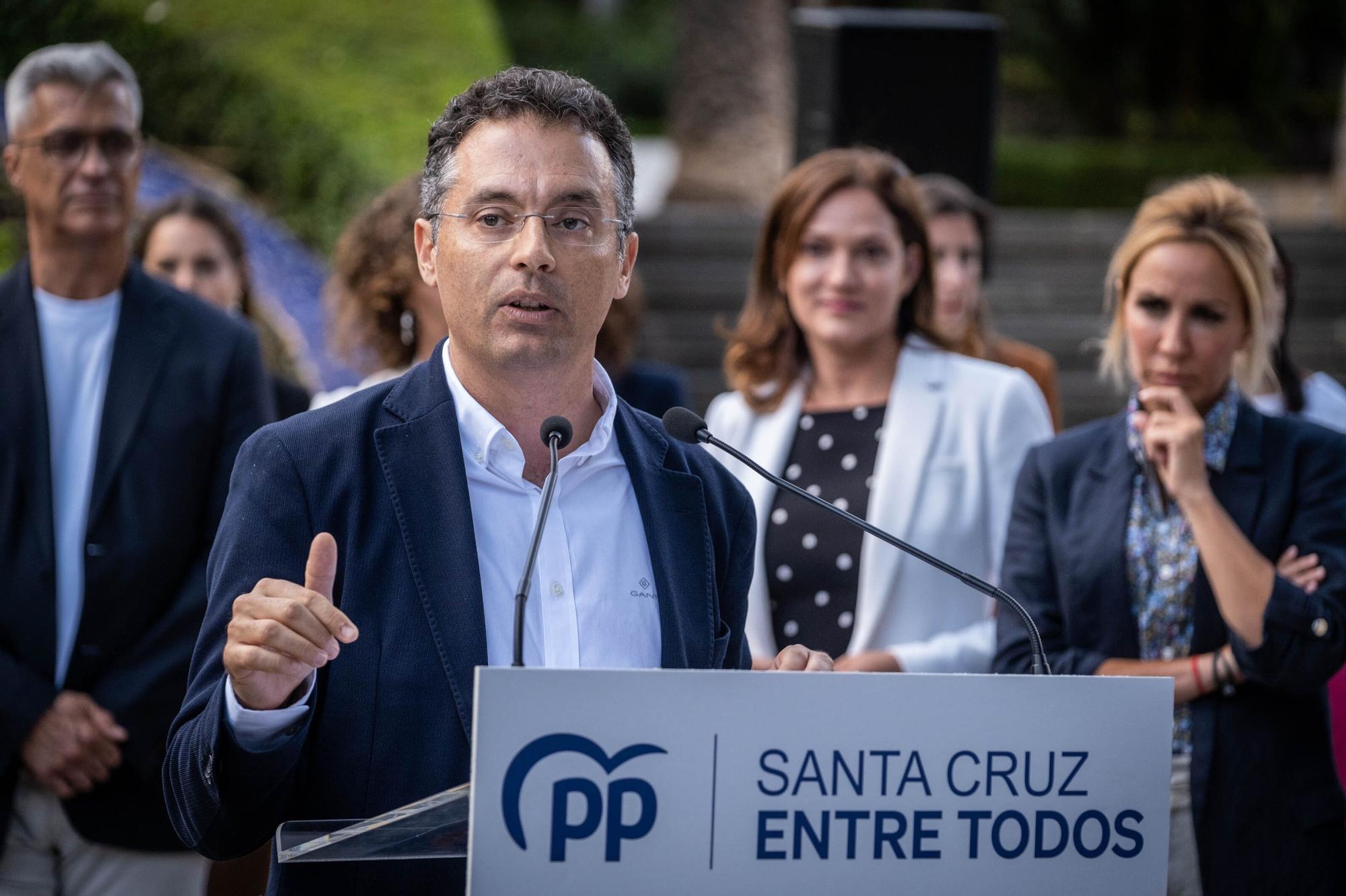 Presentación de la candidatura de Carlos Tarife a la Alcaldía de Santa Cruz de Tenerife