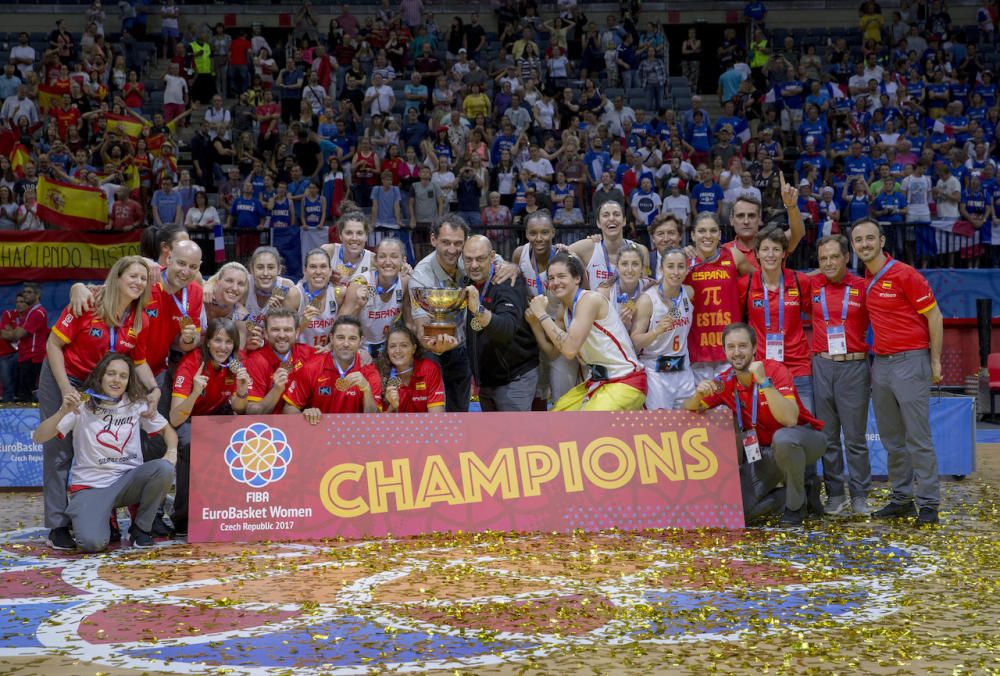 Alba Torrens gana la medalla de oro con España en el Europeo