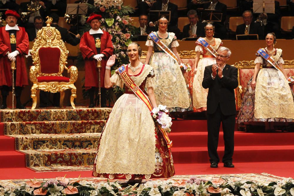 Exaltación de Raquel Alario como Fallera Mayor de Valencia 2017