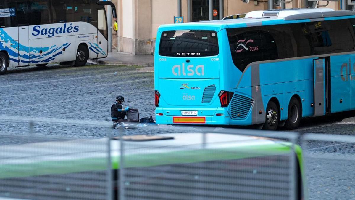 Examinan una maleta sospechosa y desalojan Estación Nord