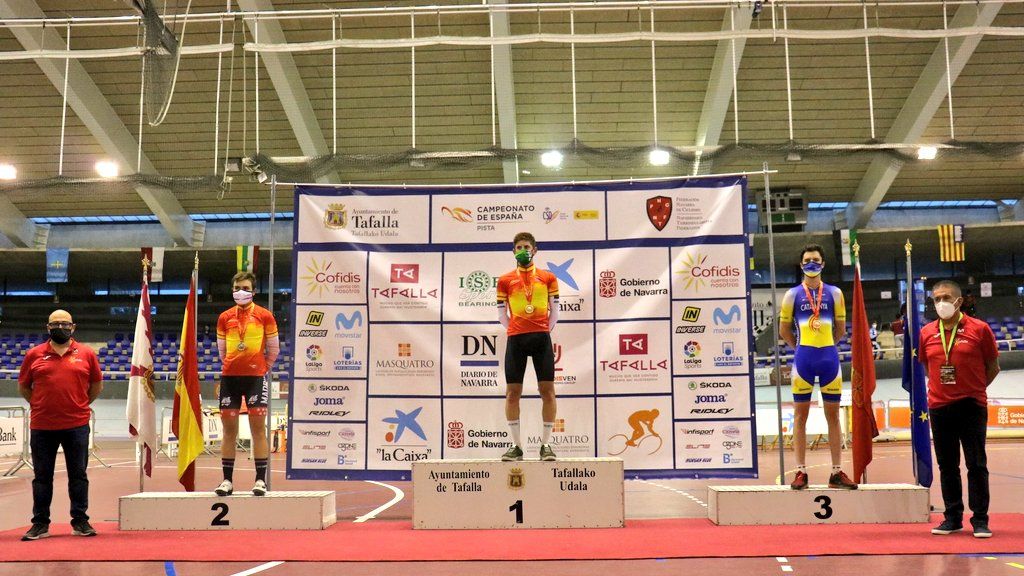 Broche de oro de los cadetes ciclistas de Baleares en el Campeonato de España de pista