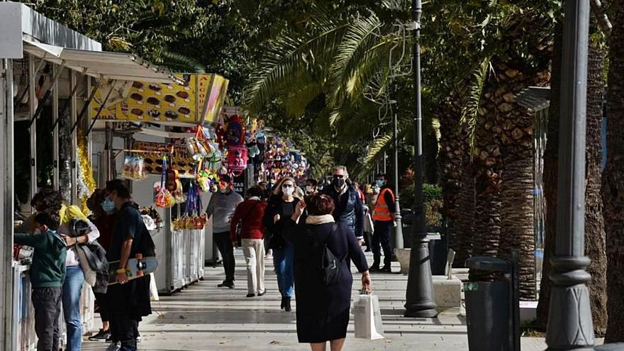 Puestos de Navidad del Paseo del Parque esta Navidad.