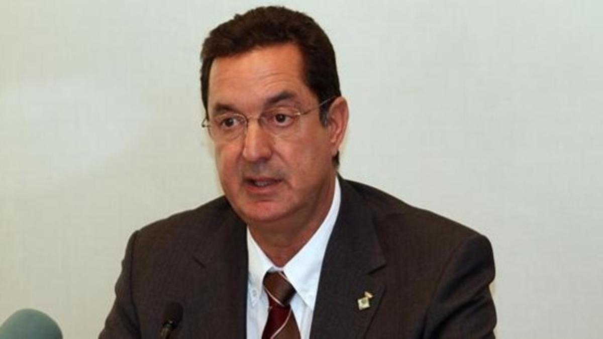Romà Codina, alcalde de Lloret, en agosto del 2011.