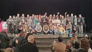 La entrega de los premios "Amas" reivindica la escena asturiana en una gala con mucho protagonismo de la música de "les muyeres" y por "les muyeres"