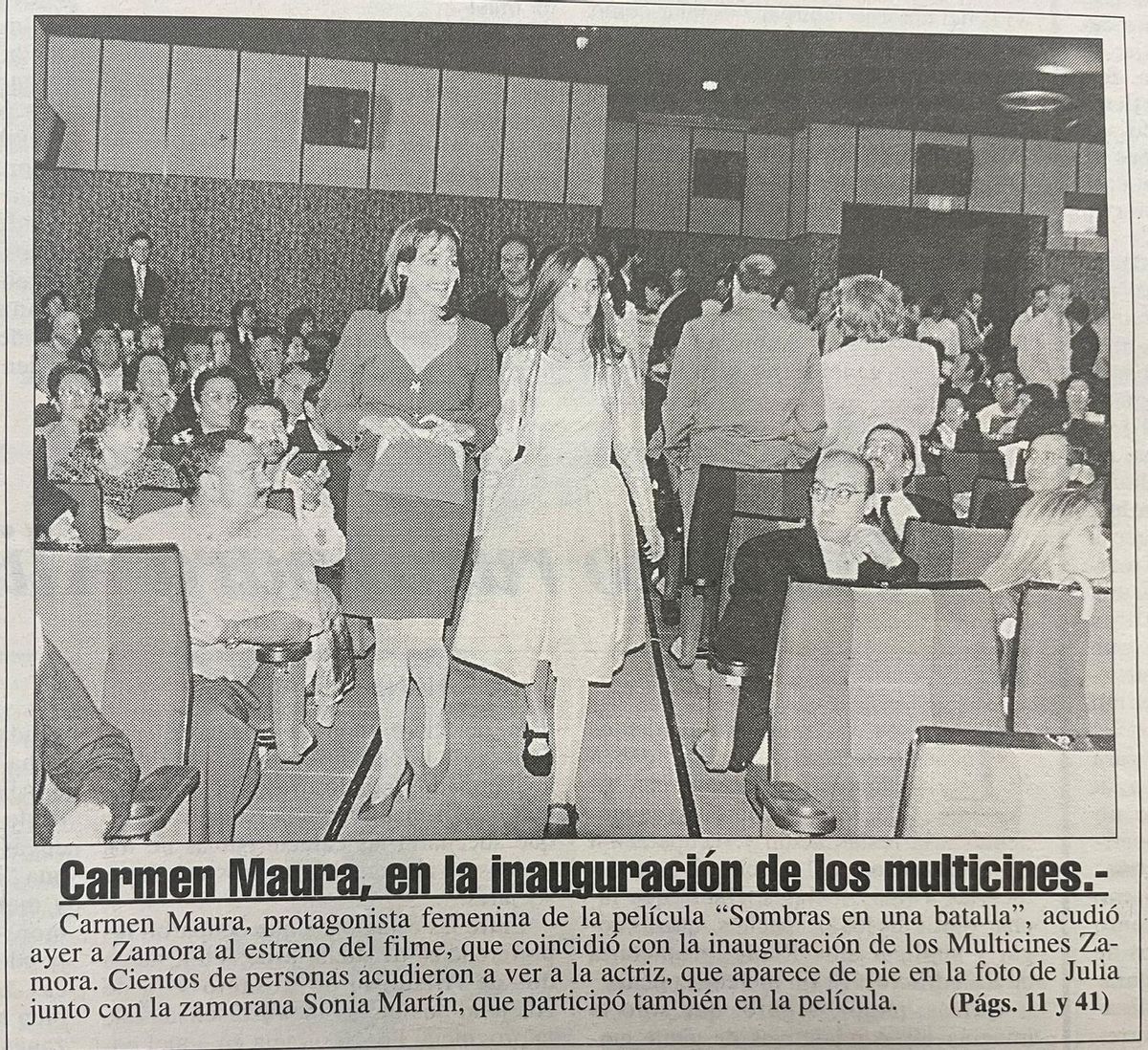 Inauguración de Multicines Zamora.