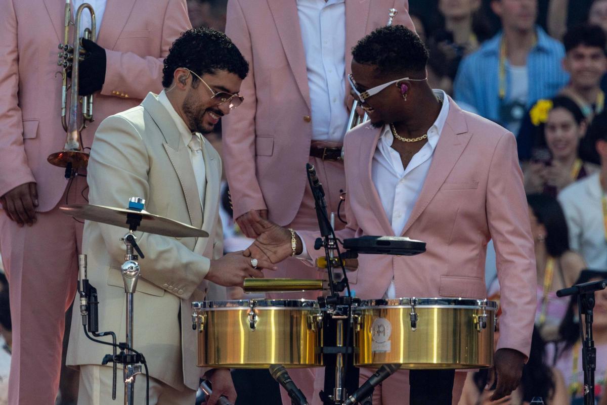 Primer concierto de Bad Bunny en el estadio Lluis Companys de Barcelona