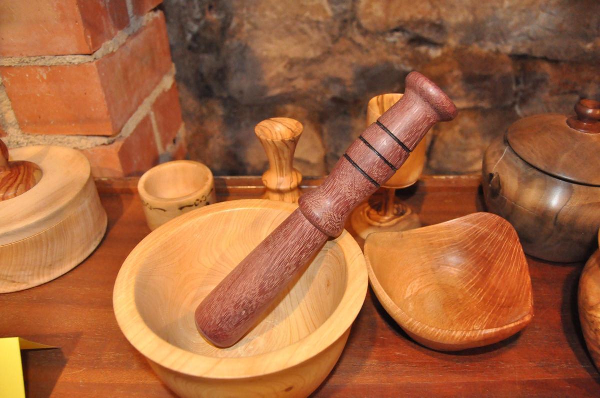 Piezas elaboradas por los torneros castellonenses.