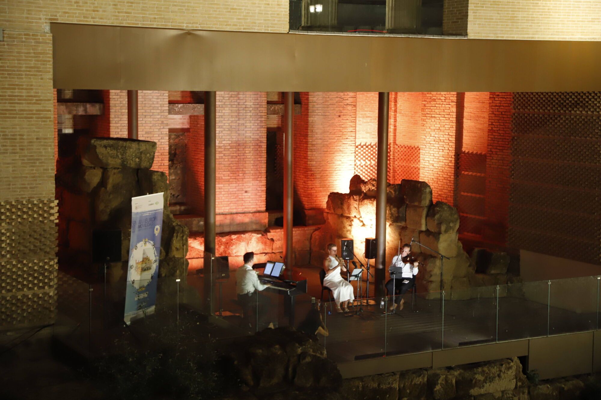 El Templo Romano se llena de música con la ‘Pasión por el cine’