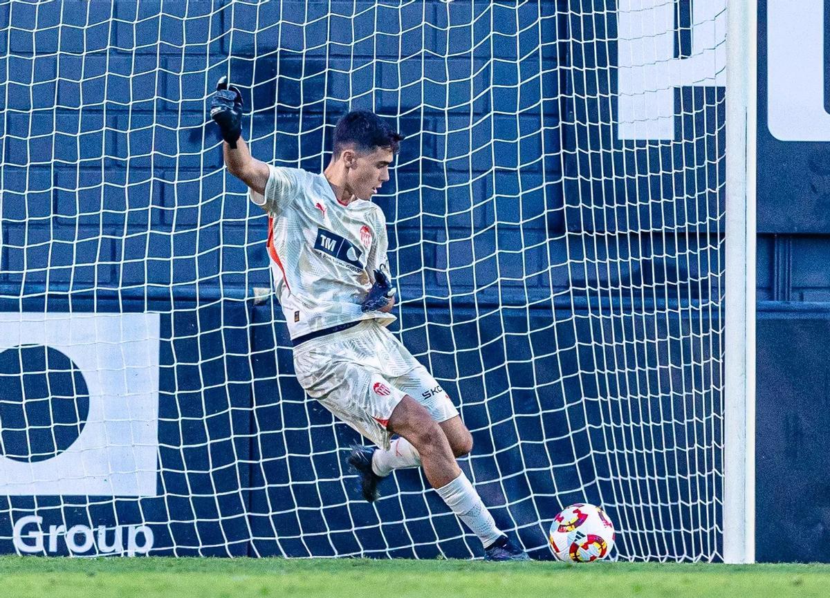 Luis Romero con el Valencia Club de Fútbol.