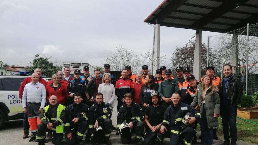 XIII Semana de la autoprotección escolar en el colegio Peña Tú de Llanes