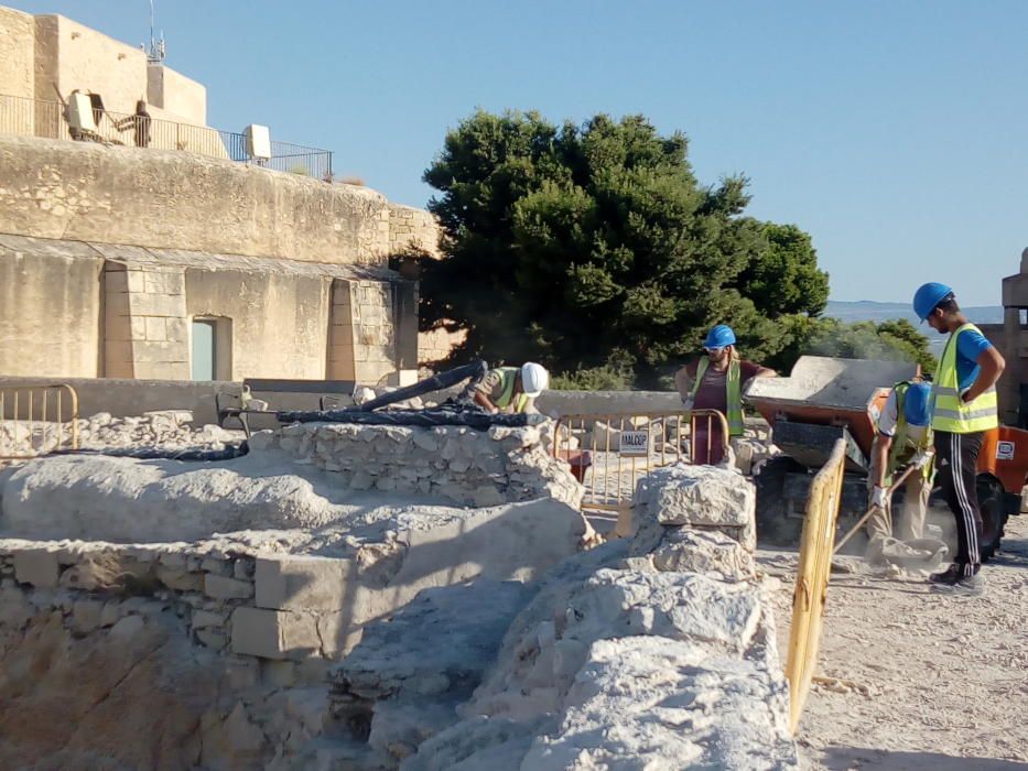 Hallazgos en el Castillo de Santa Bárbara de Alicante