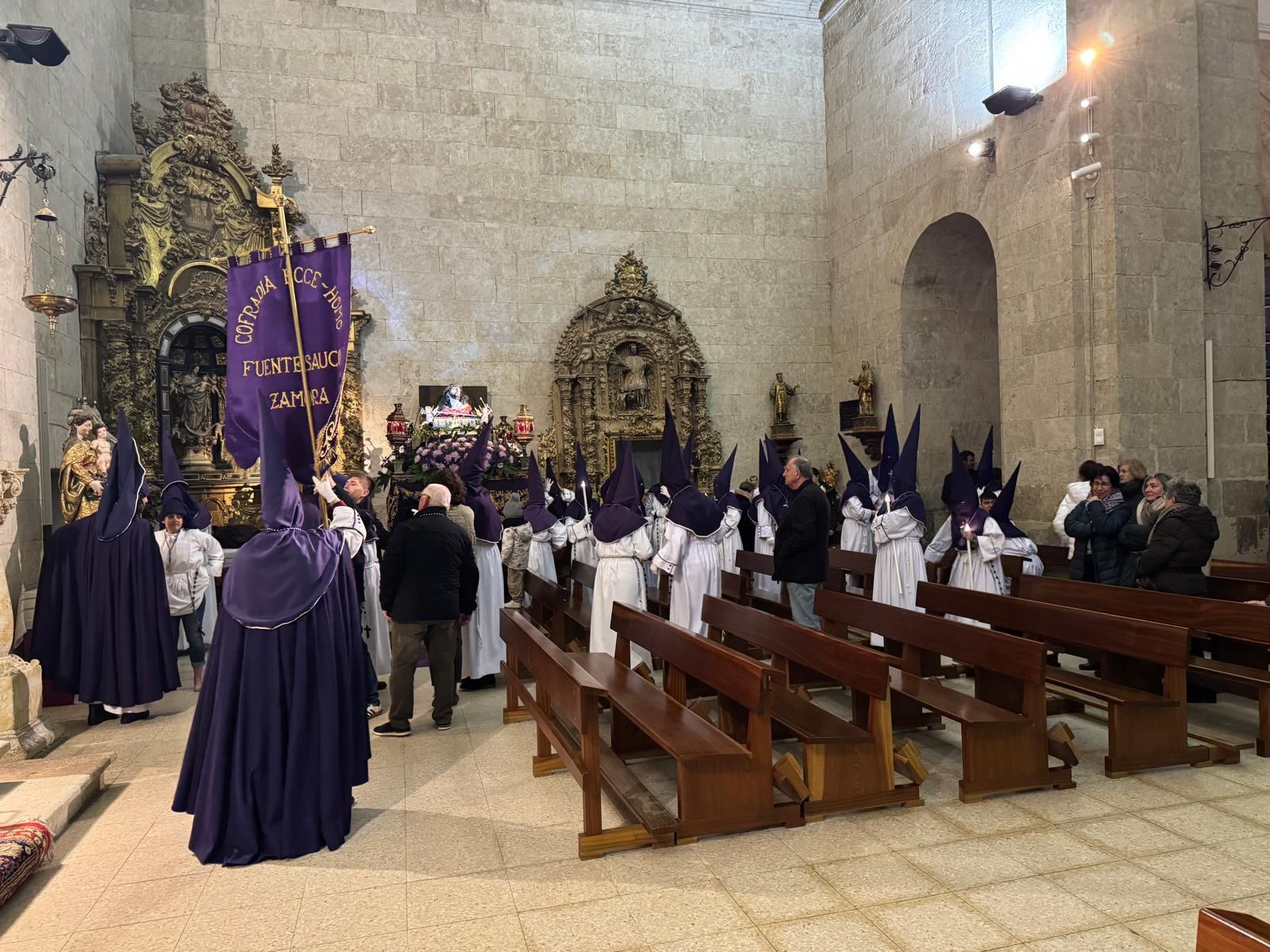 GALERÍA| Dolor junto al Ecce Homo en Fuentesaúco