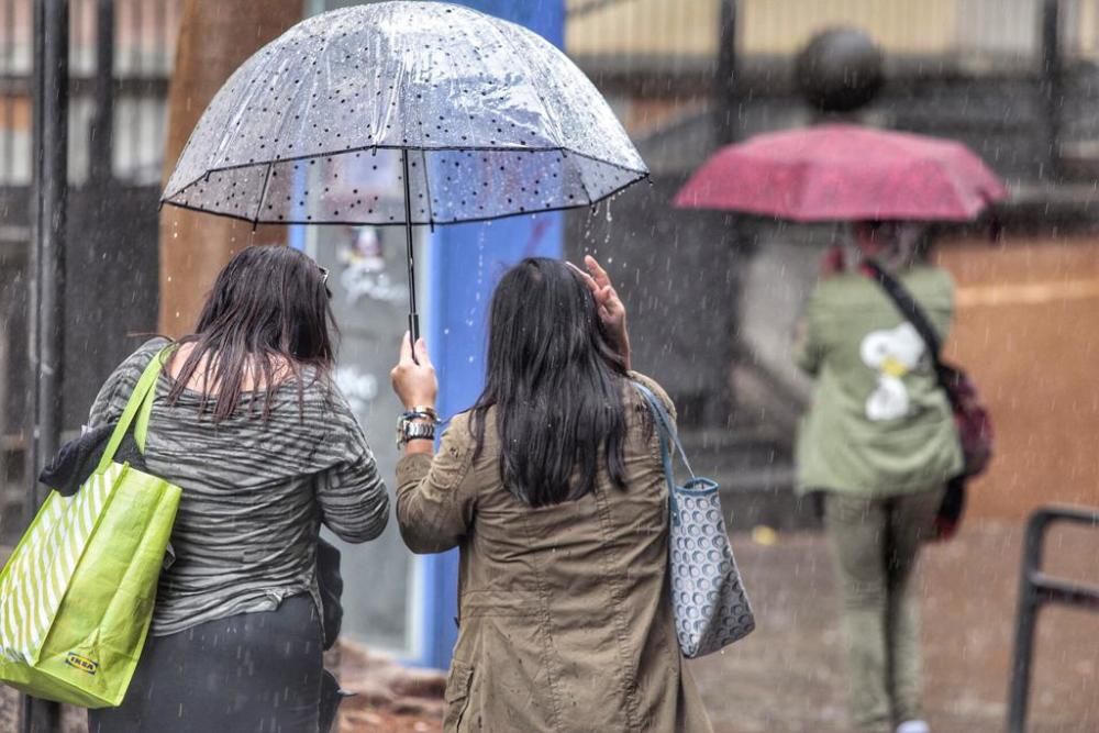 Temporal de viento, lluvia y oleaje en Tenerife