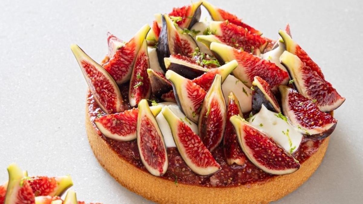 La tarta de higos y almendras de Hofmann para la Mercè..