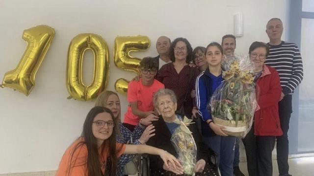 Josefa Adé estuvo junto a sus familiares y seres queridos.