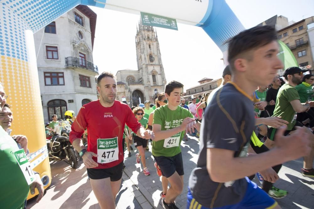 Carrera contra el cáncer en Oviedo