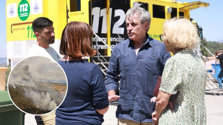 Un segundo foco confirma que el incendio de Valdecaballeros habría sido intencionado
