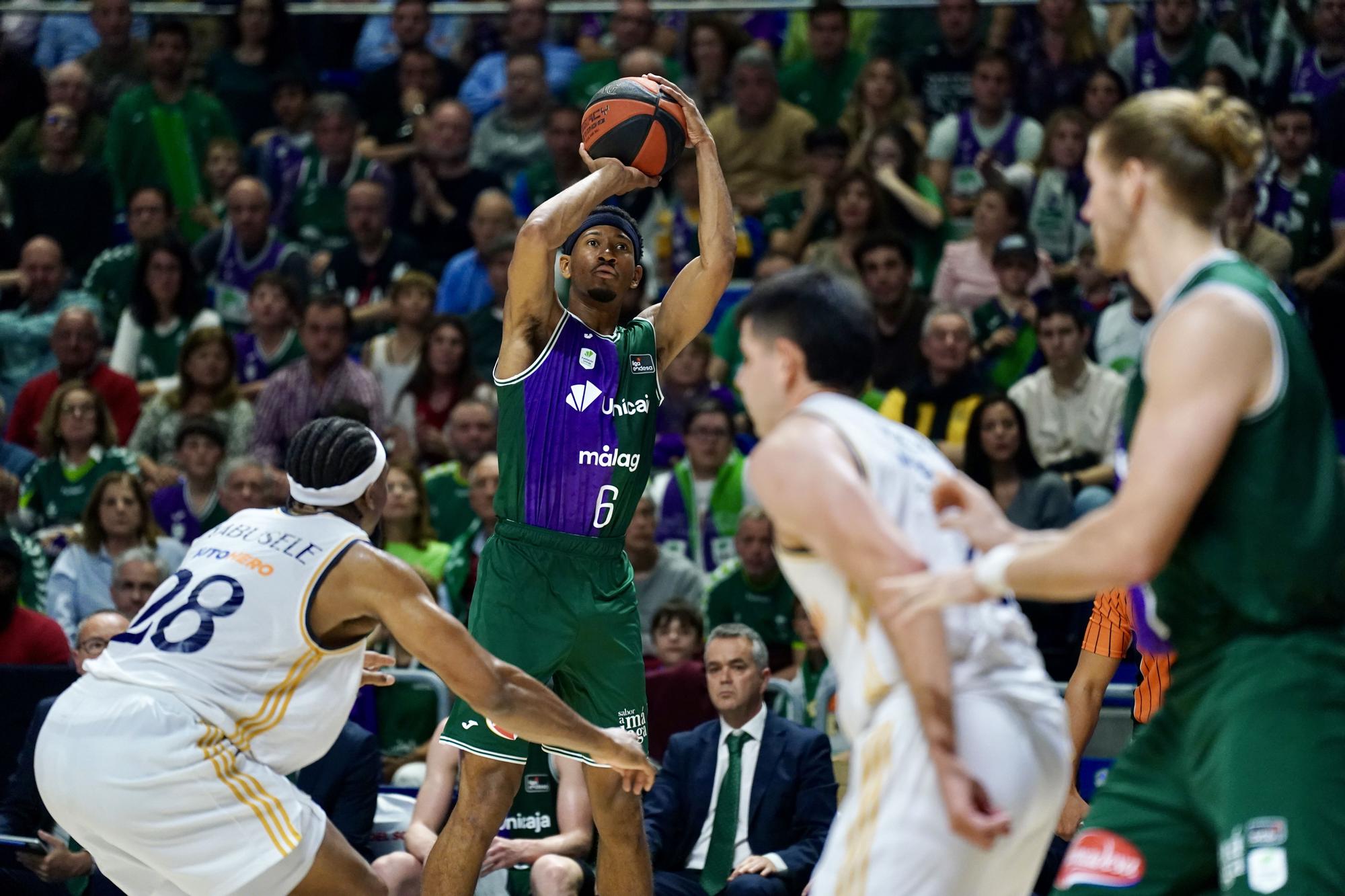 Unicaja - Real Madrid de la jornada 25 de la Liga Endesa.