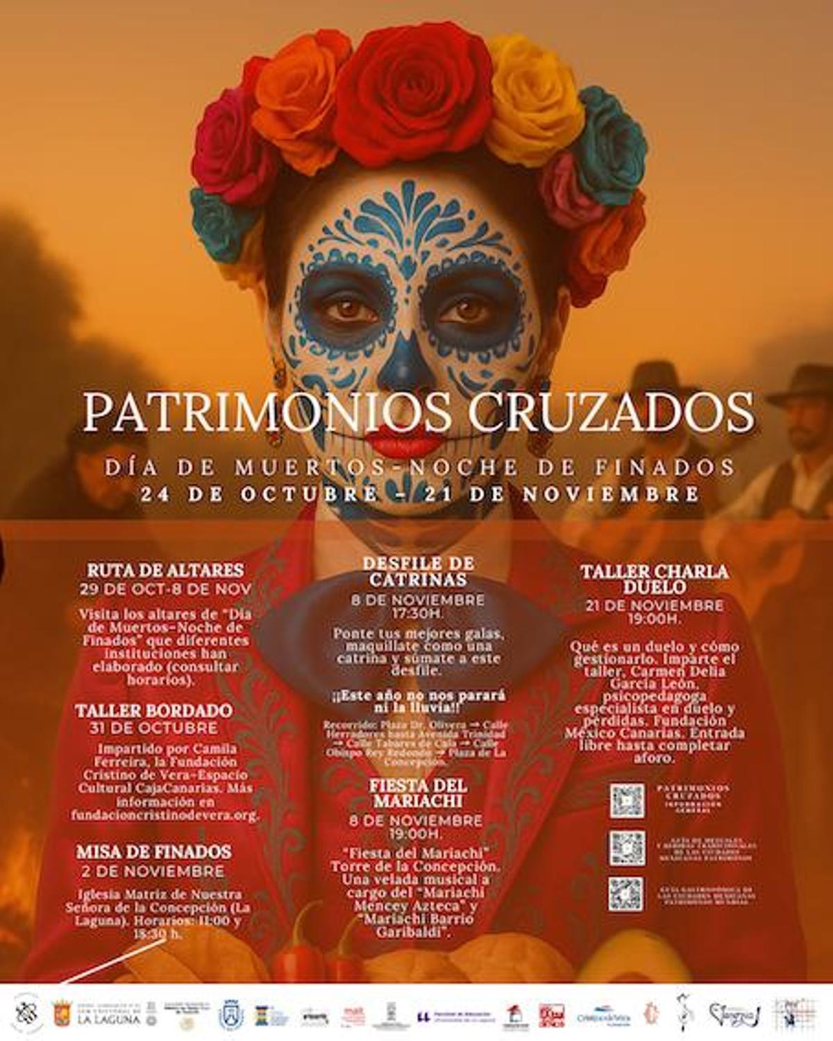 Cartel de los actos.