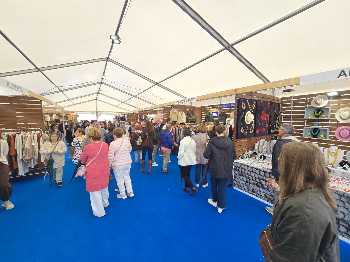 La carpa de la feria Grovestock, que organiza Emgrobes.