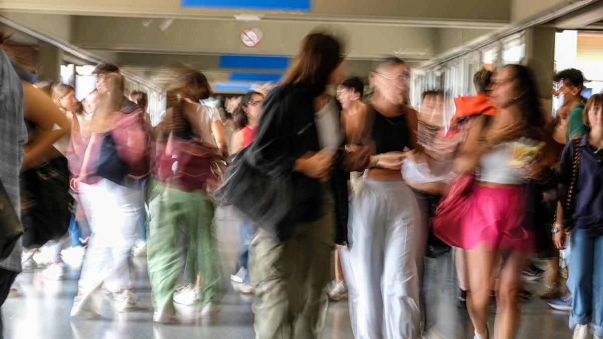 Pruebas de selectividad en la Universitat de Barcelona