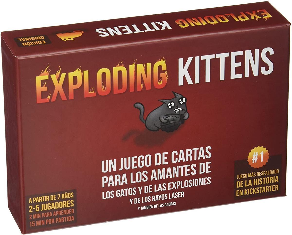 Exploding Kittens (Precio: 19,95 euros)