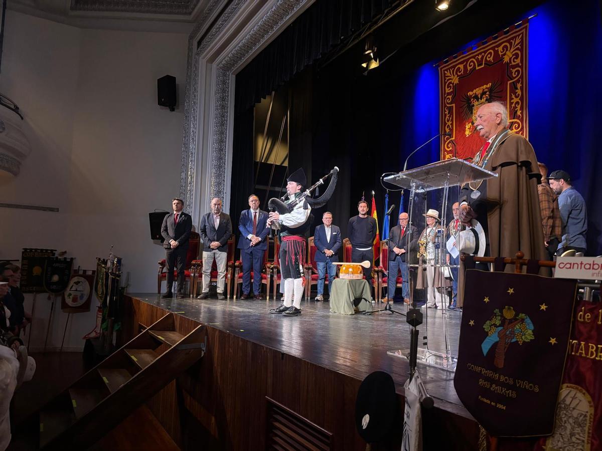 EN IMÁGENES: Pedro Morán y Joaquín Pajarón, protagonistas de les Fabes de Villaviciosa