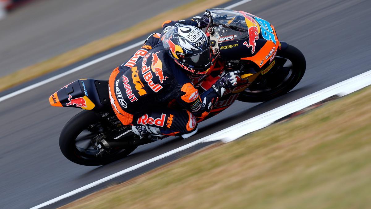 Jose Antonio Rueda , líder de Moto3