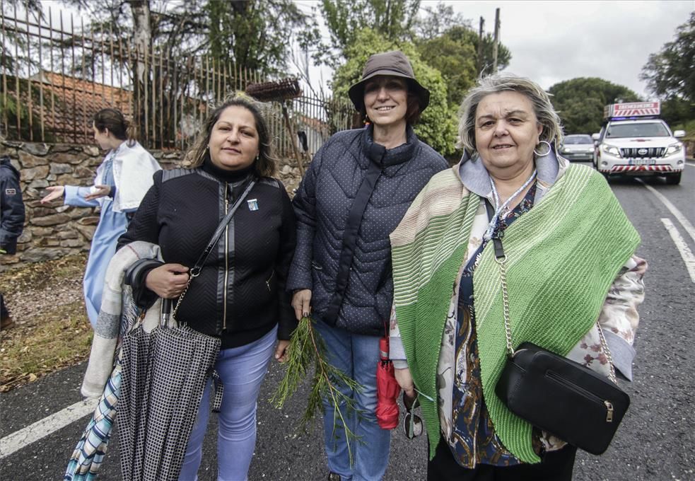 La procesión de Bajada de la Virgen de la Montaña, patrona de Cáceres