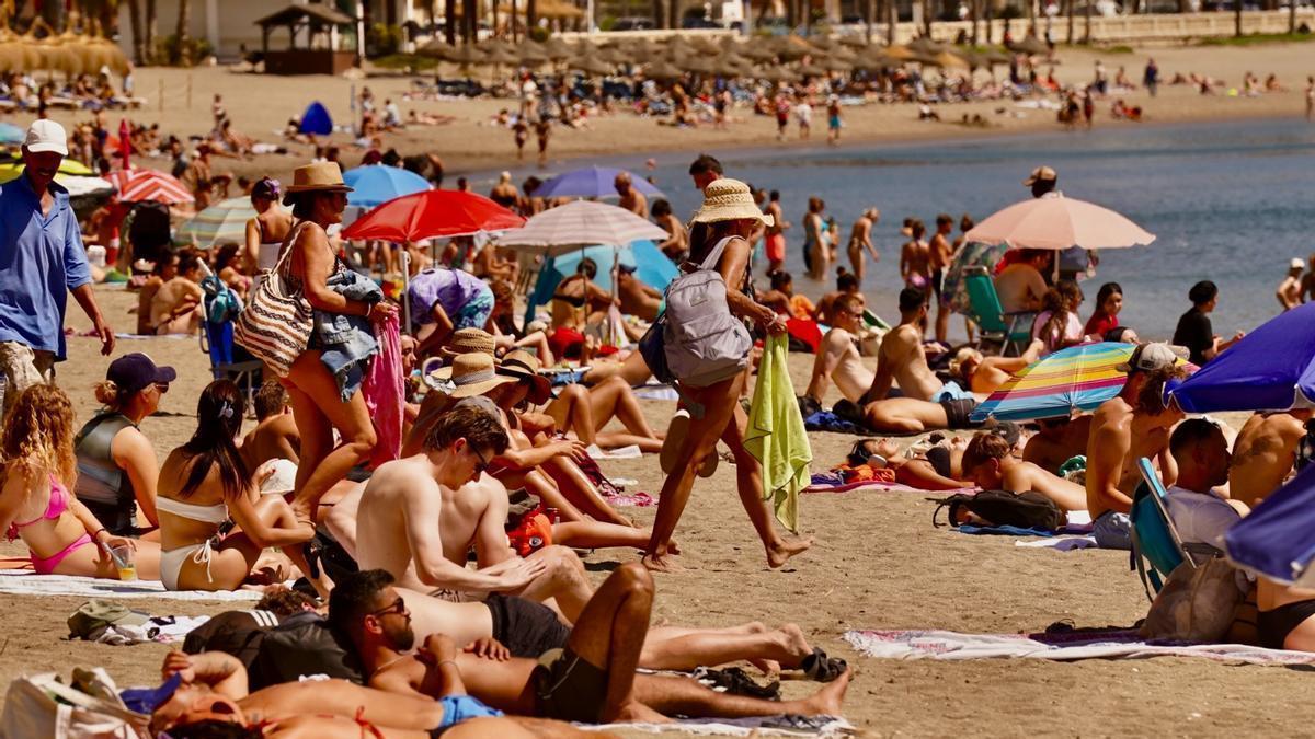 Una imagen de las playas de Málaga.