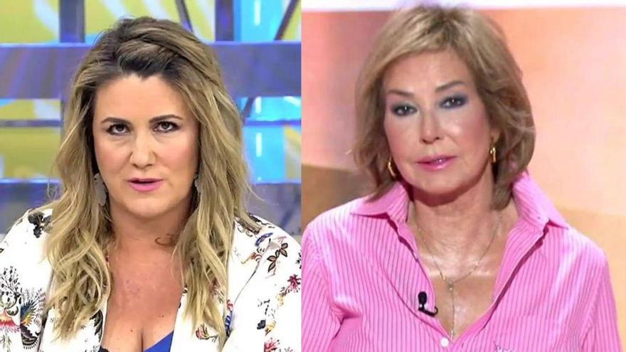 Carlota Corredera señala sin miramientos a Ana Rosa Quintana por lo que hizo con ella y con Rocío Carrasco: &quot;Se derrumbaba&quot;