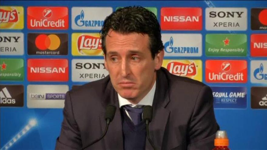 Emery: "No es una decepción caer eliminados contra el Real Madrid"