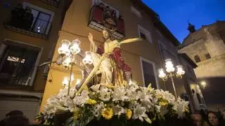 La meteorología retrasa la procesión del Santo Entierro de Xàtiva