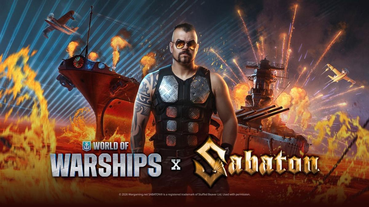 World of Warships y Sabaton colaboración