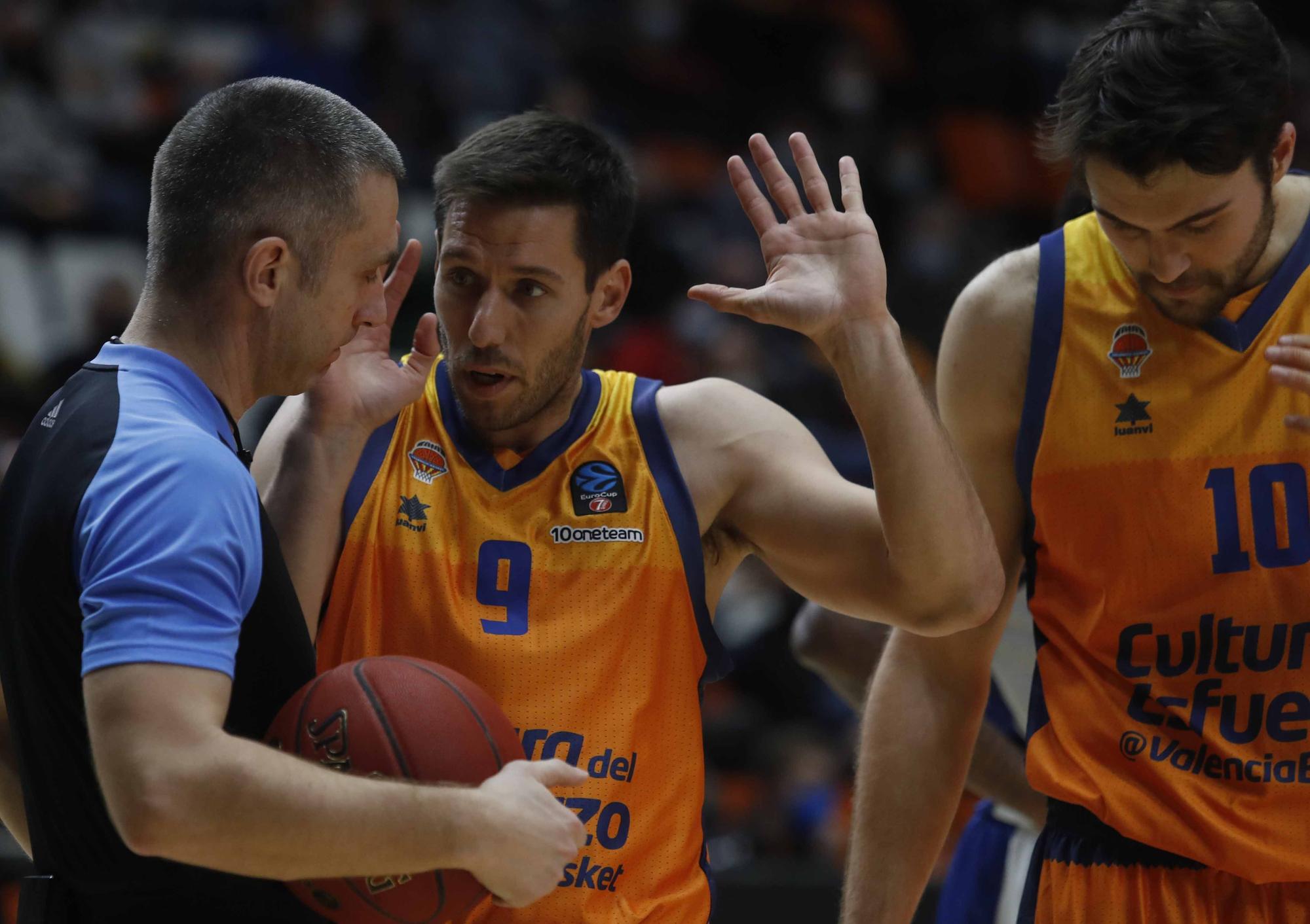 La  victoria de Valencia Basket ante el Buducnost