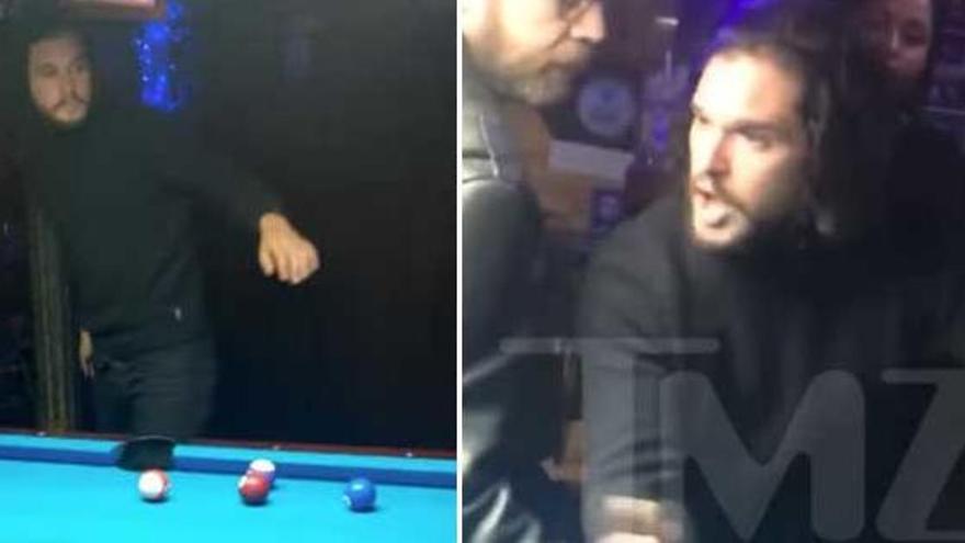 VÍDEO | Cacen l&#039;actor Kit Harington begut en un bar de Nova York