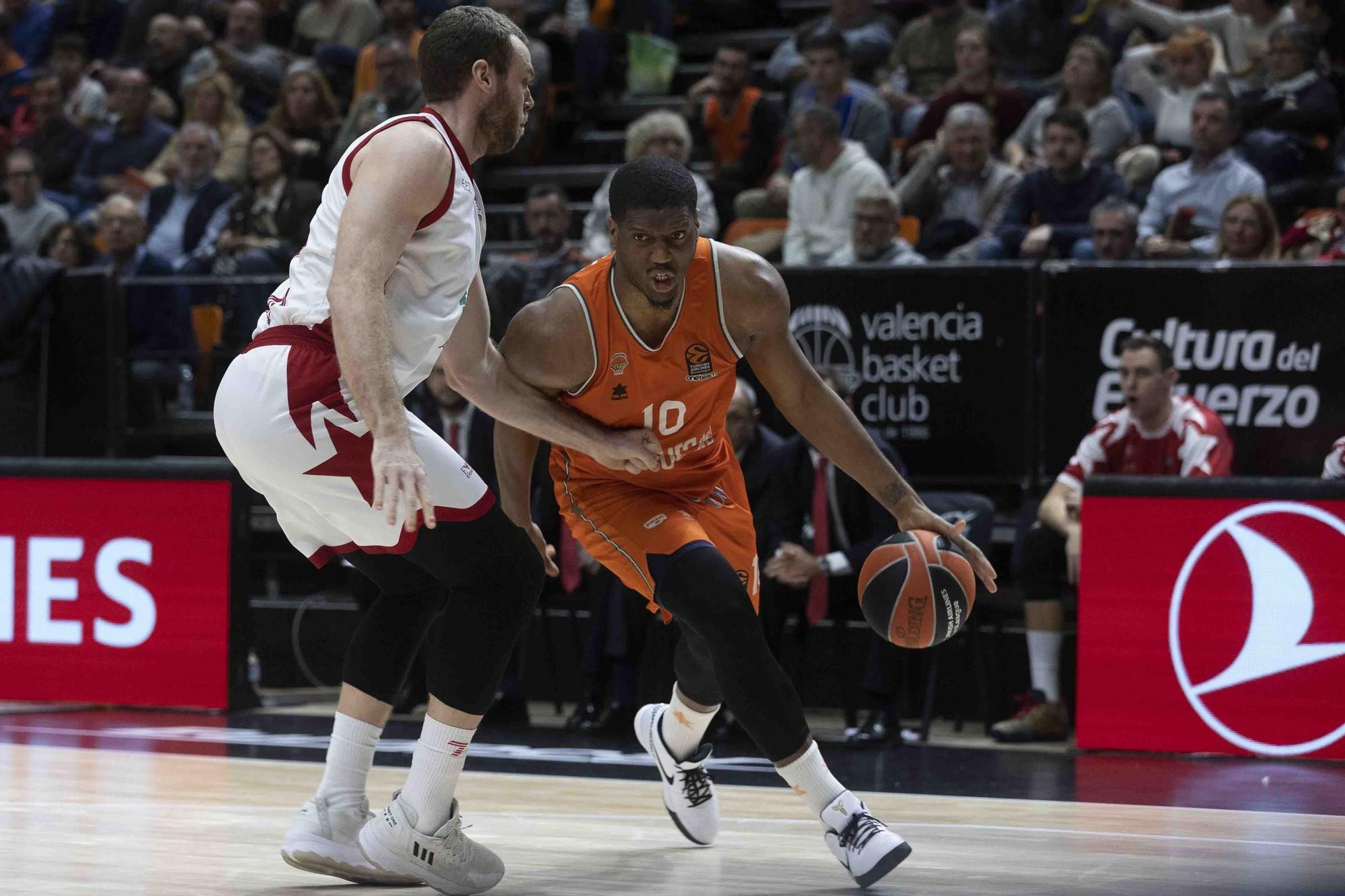 Partido de Euroliga Vlc Basket - EA Milán