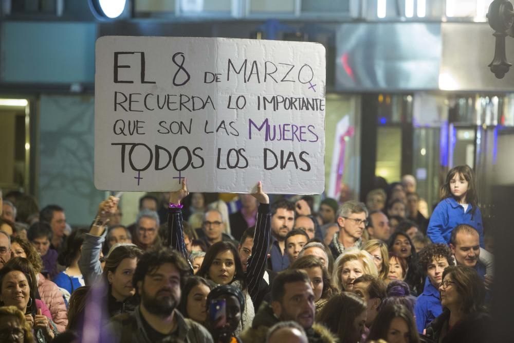 Manifestación del 8M en Alicante