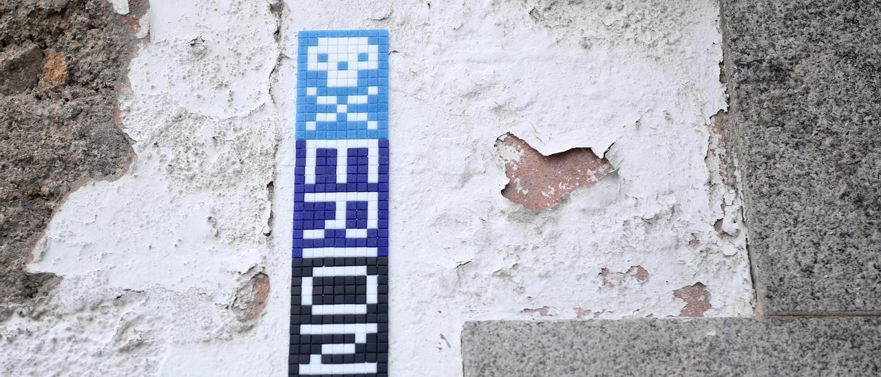 Uno de los mosaicos de Xerión aparecidos en la ciudad.