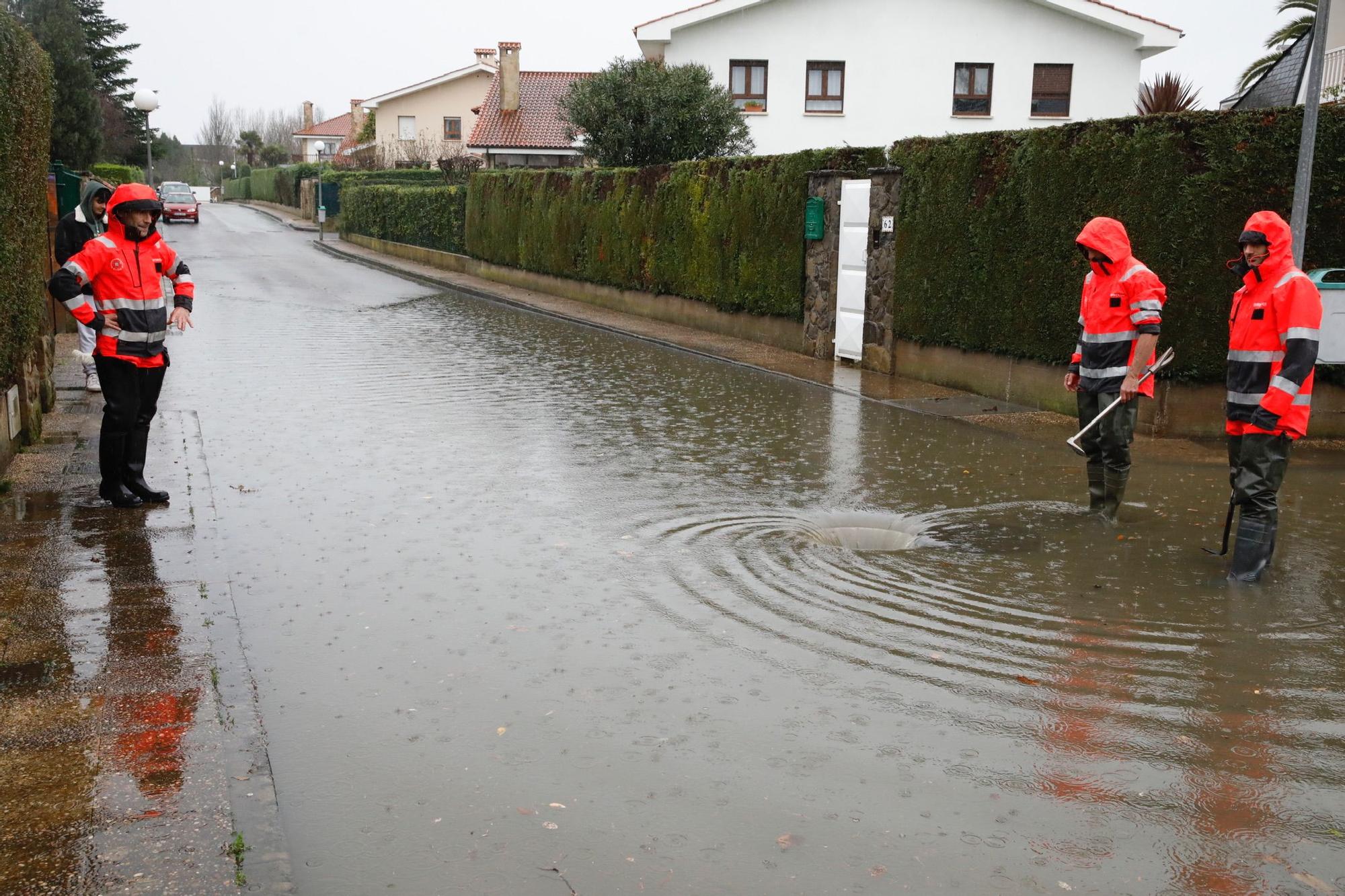 Temporal en Gijón