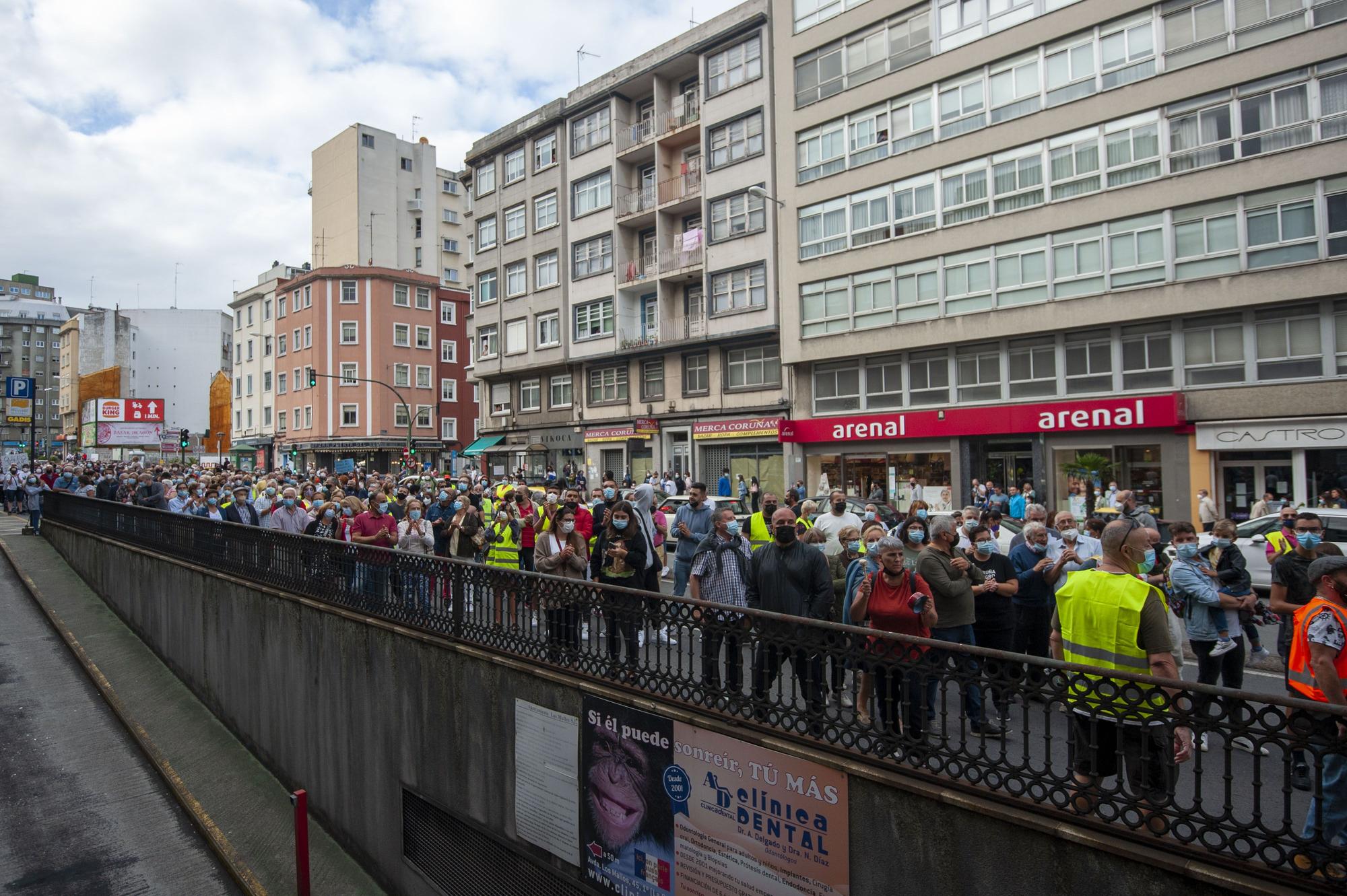 Os Mallos se lanza a la calle para denunciar “inseguridad”