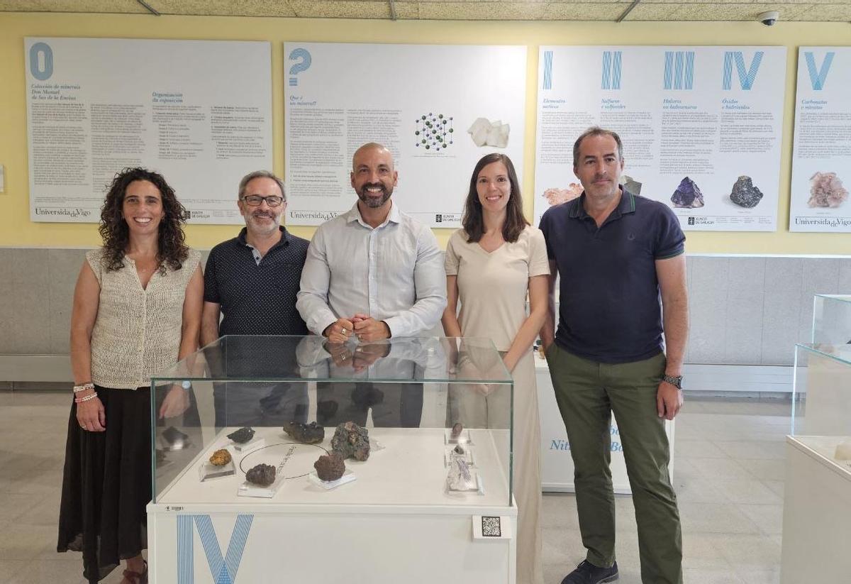 Iria Feijóo, Guillermo García, Iago Pozo, Raquel Pérez y Francisco Javier Deive.