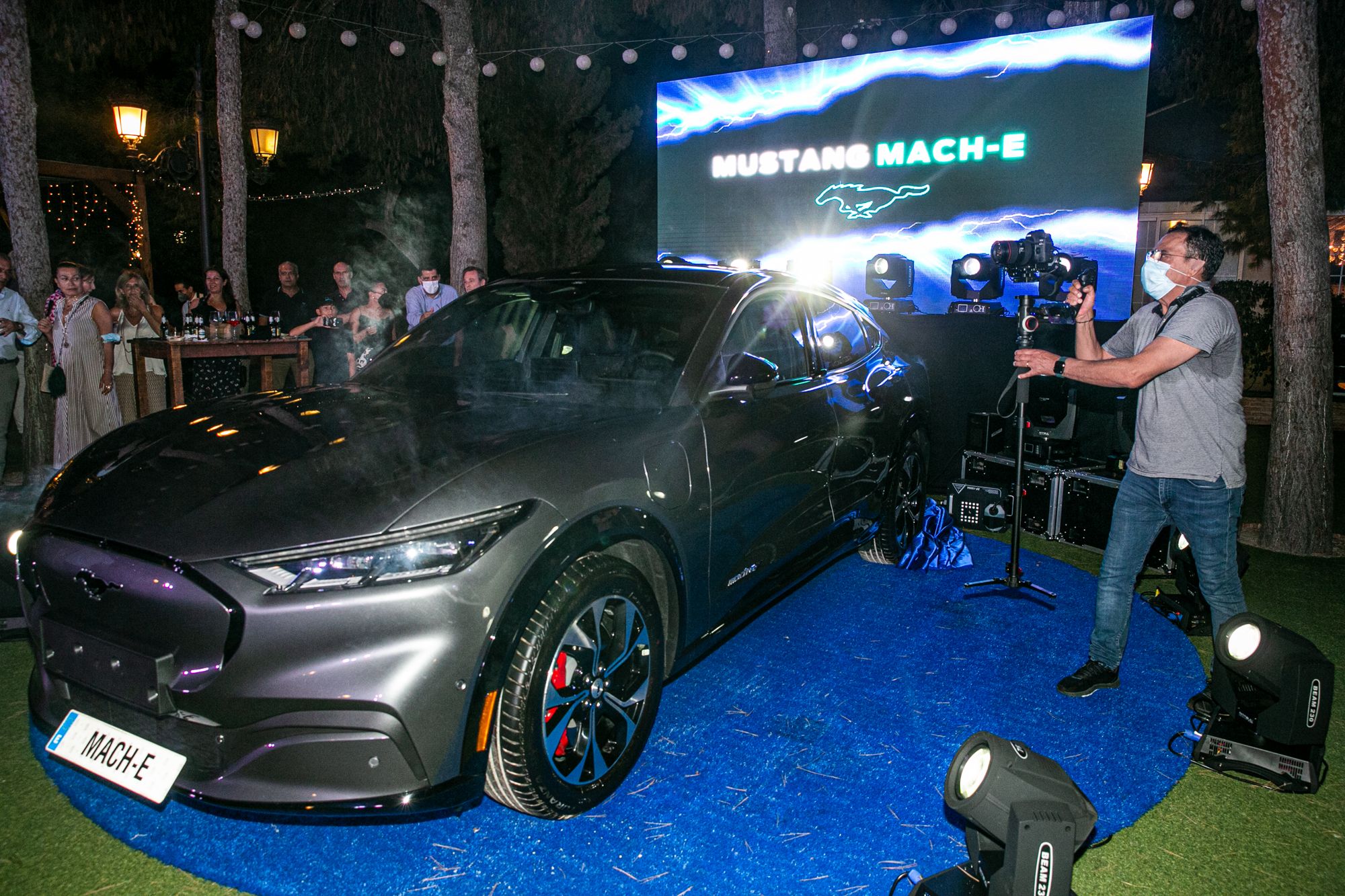 Presentación del Nuevo Ford Mustang presentado por Movilsa en torre de Rejas