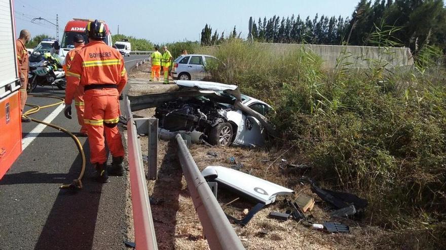 La N-332 se cobra en Cullera la tercera víctima mortal en   menos de un año