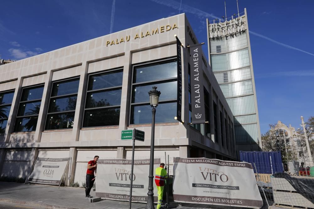 Obras en piscina València