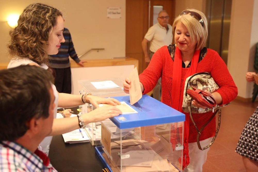 Así se vivió la jornada electoral en Galicia